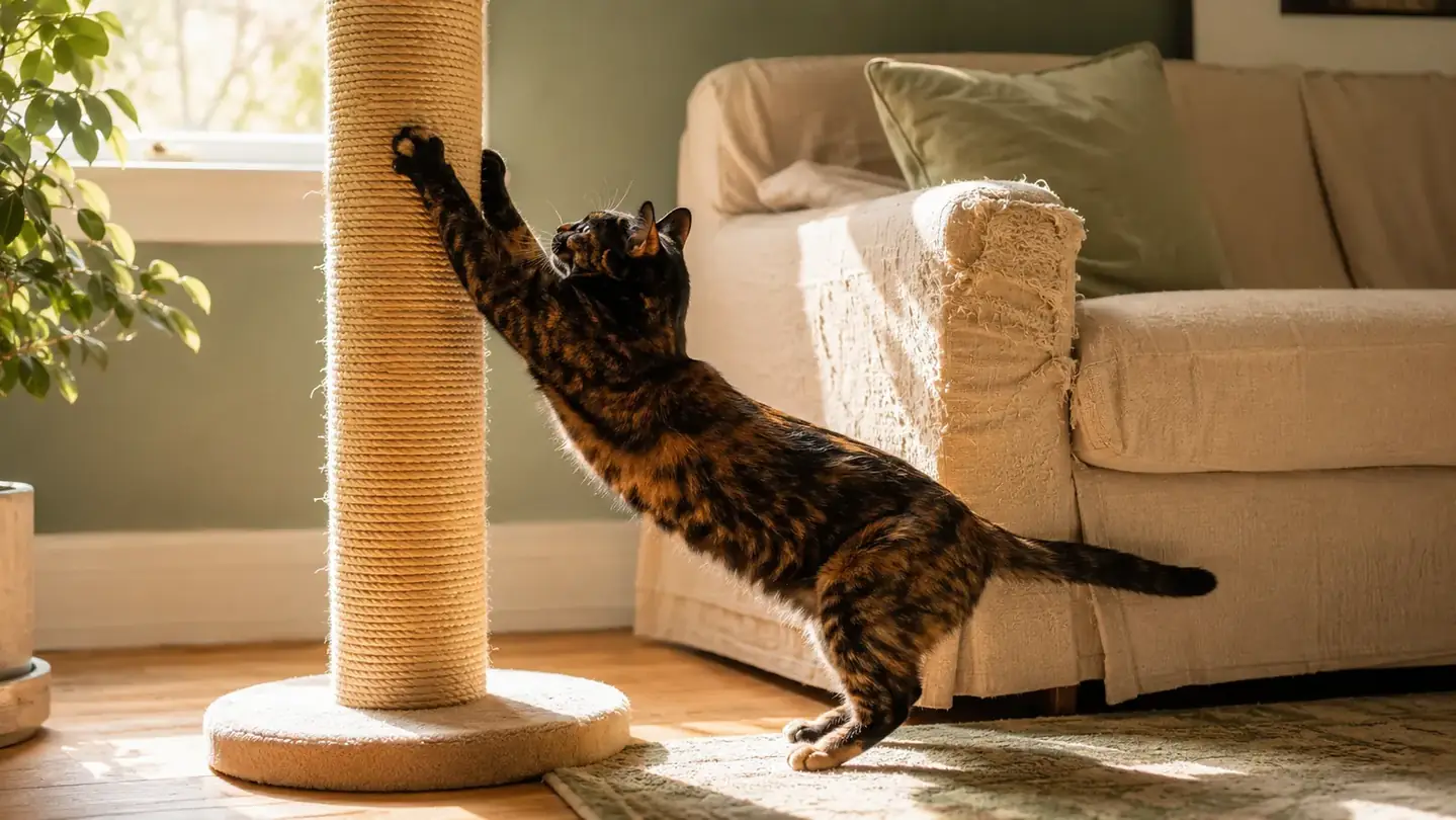 Cat Scratching Post vs a Cat Tree: Which One Does Your Cat Need
