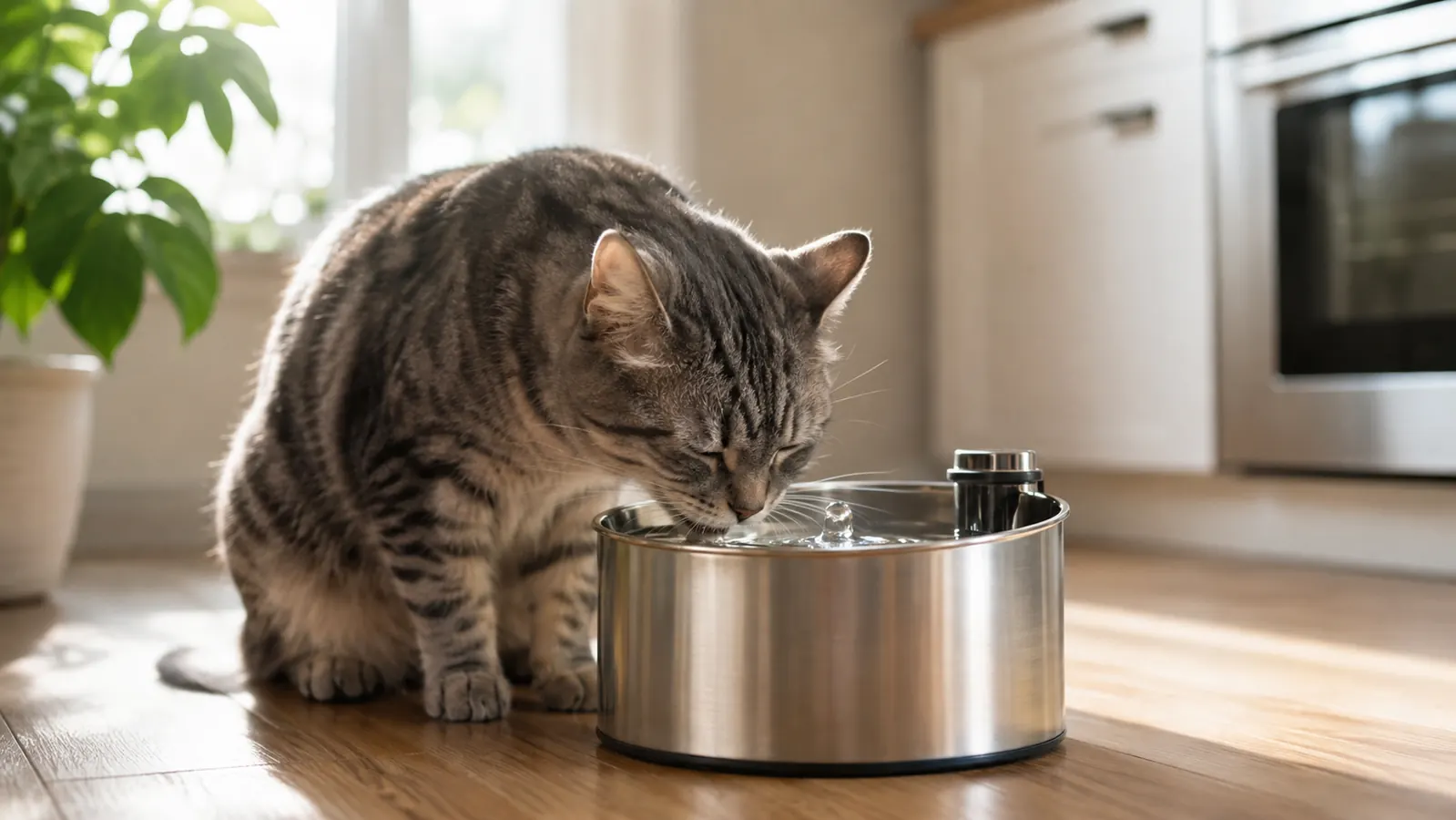 How a Cat Water Fountain Fixed My Cat's Bad Drinking Habit